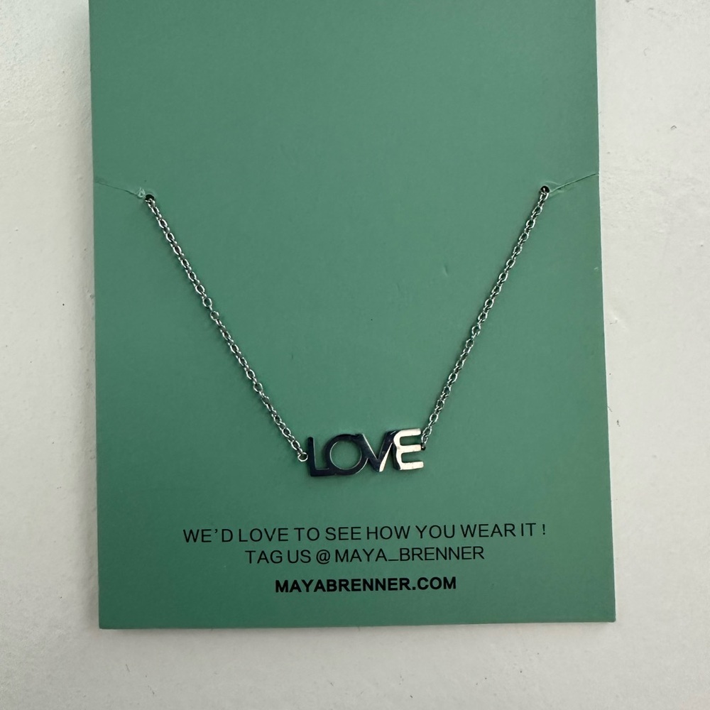 Silver 'LOVE' Bracelet